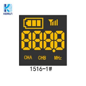 Quality 4 Digits Custom Seven Segment LED Display Yellow Colour For Microphone wholesale