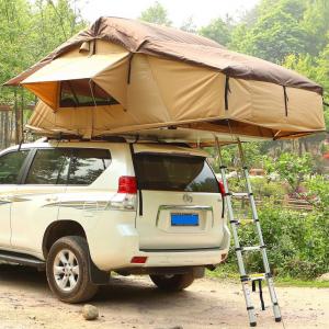 Quality Portability 2-3 Person Large Turnover Roof Top Tent Soft Shell For 4x4 Accessories wholesale