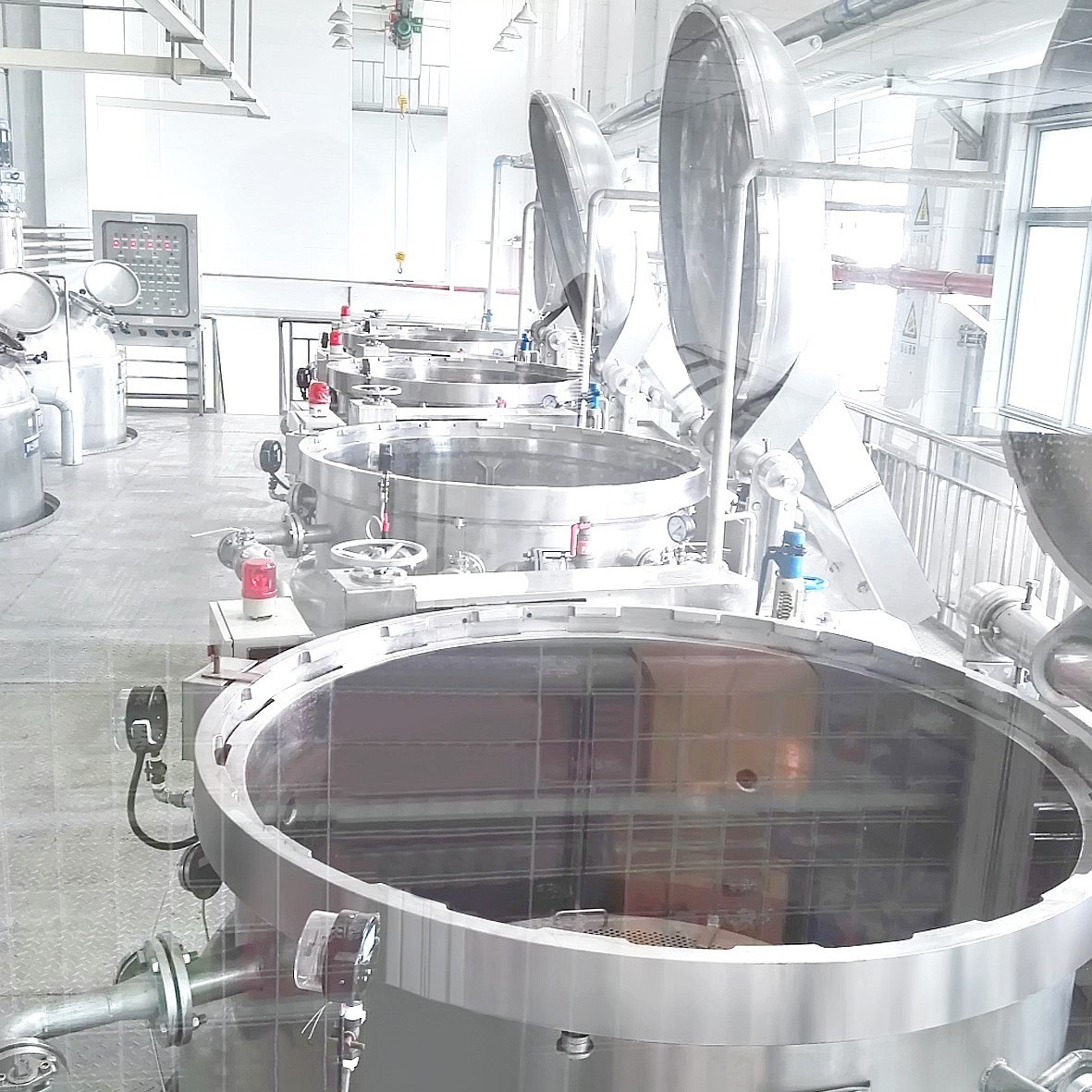 Quality Intelligent  Meat Processing Plant Halogen Cooking System For Sauce Brine wholesale