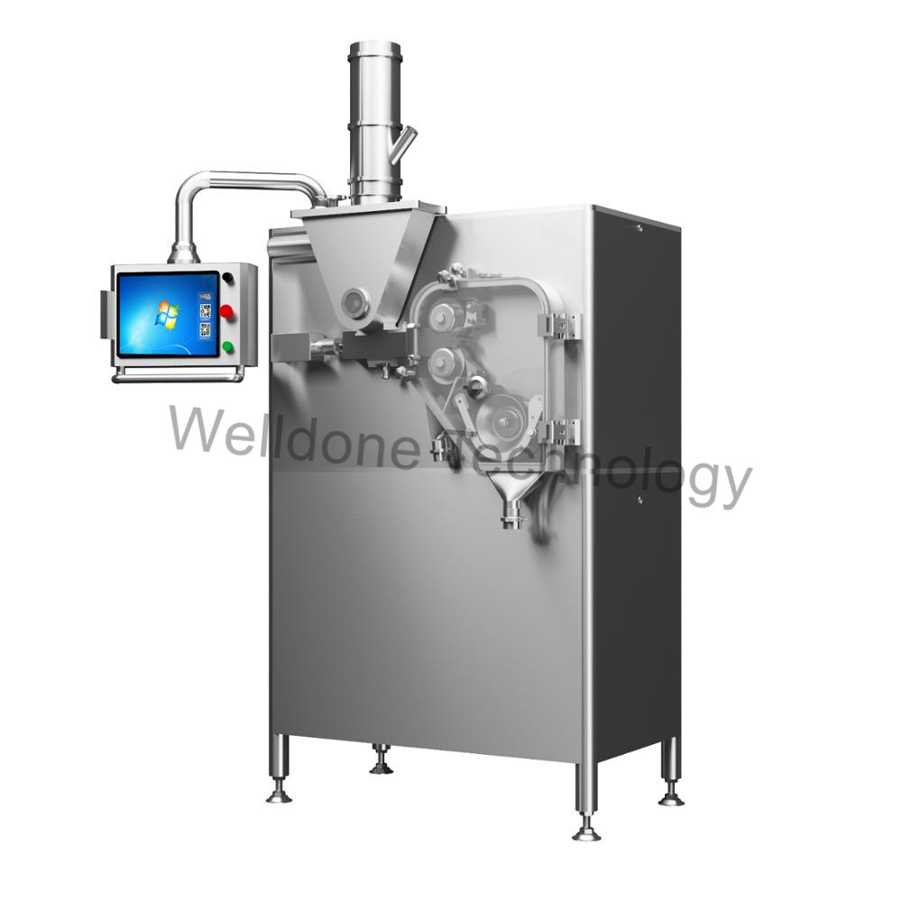 China Aluminum Hydroxide Dry Granulator Machine Button Control on sale