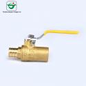 Rust Resistant Water Pipe 1/2'' Brass Float Ball Valve for sale