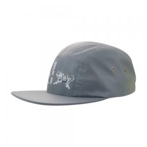 Quality Custom 5 Panel Camper Hat Printed Logo Nylon Rope Snapback Cap wholesale