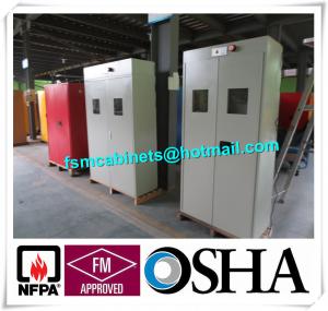 China Cylinder Fireproof Industrial Safety Cabinet , Ventilated Cylinder Storage Safety Cabinet on sale