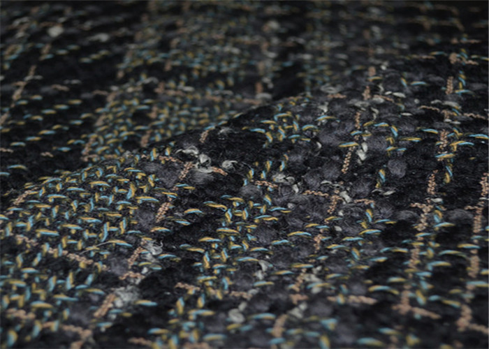 Buy cheap Latest Design Tweed Wool Fabric Breathable Tweed Upholstery Fabric For Scarf 57 from wholesalers