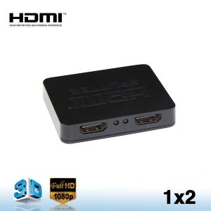 Quality cheapest hdmi splitter 1x2 up to 1080p/60Hz wholesale