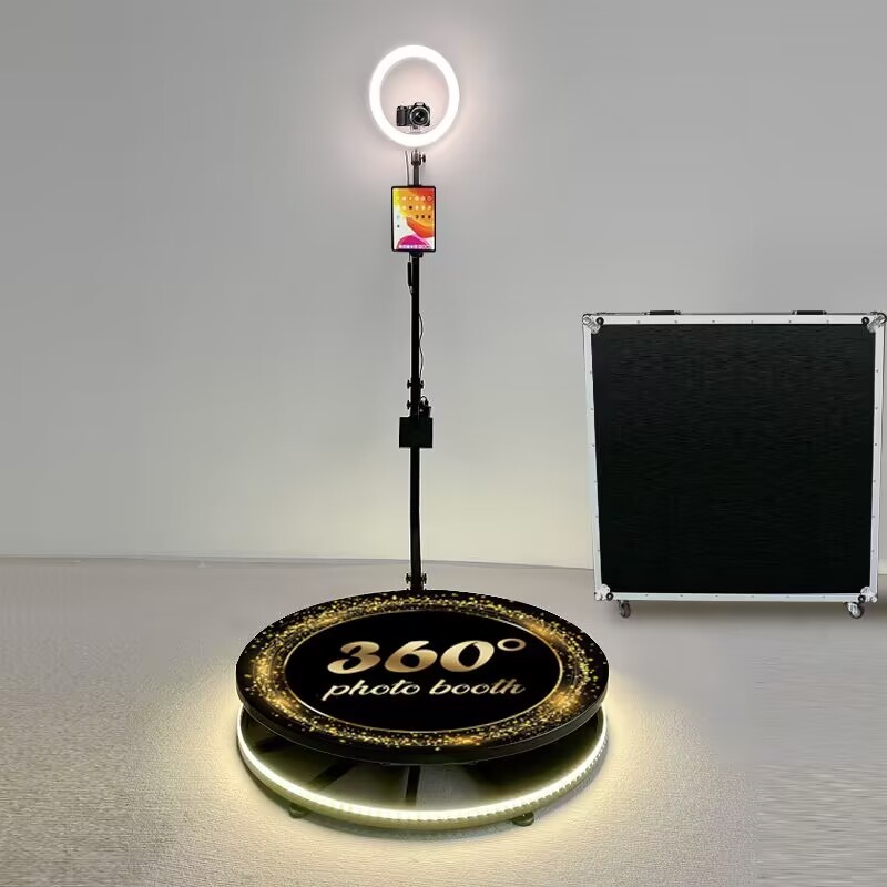 Quality Motor Power Driver 115cm Diameter 360 Video Photo Booth With Free Logo wholesale