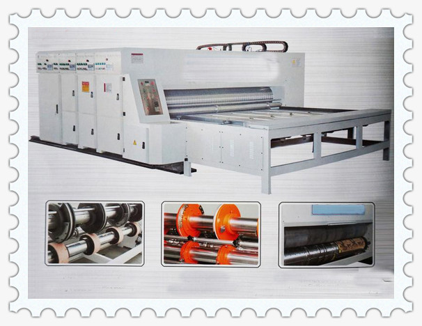 Quality one color semi-auto water ink automatic paper feeder printer slotter die cutter machine wholesale