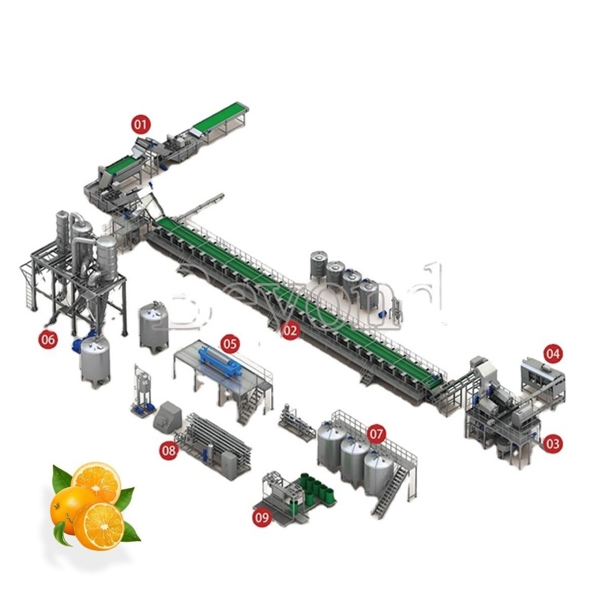 Quality SUS316 Industrial Fruit Juice Processing Line Automatic Citrus Jam Making Machine wholesale
