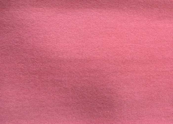 Quality Anti Pilling Double Faced Wool Fabric For Autumn Skin Friendly Pink Color wholesale