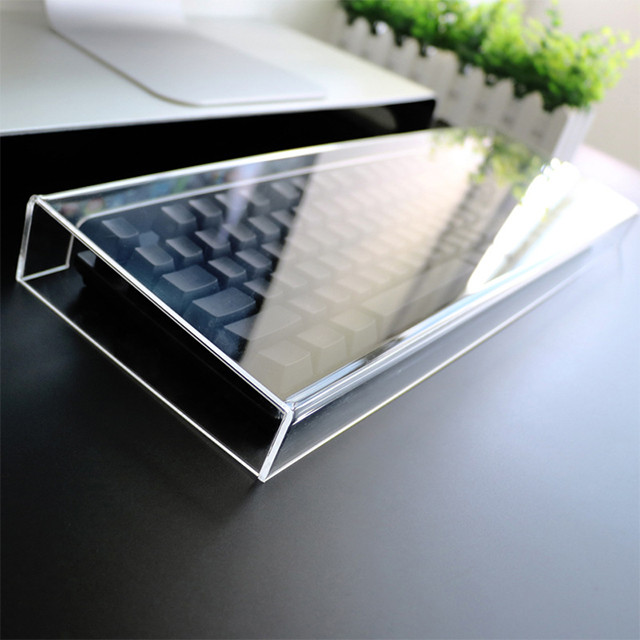 Rectangular Lucite Mechanical Keyboard Dust Cover Master Gaming Acrylic