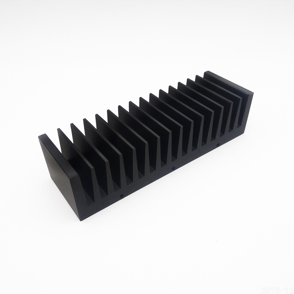 Buy cheap Anodizing Black T Profile Cast Aluminum Extruded Heat Sink ISO9001 from wholesalers