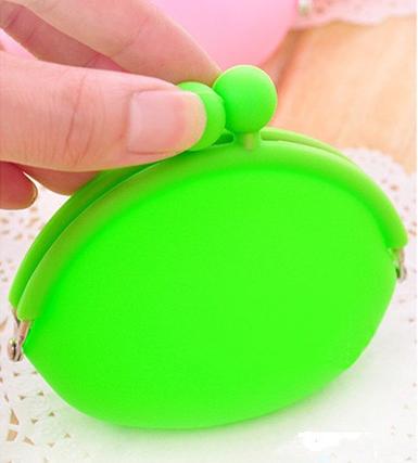 China Promotional Cheap silicone purse wallet/ silicone coin purse on sale