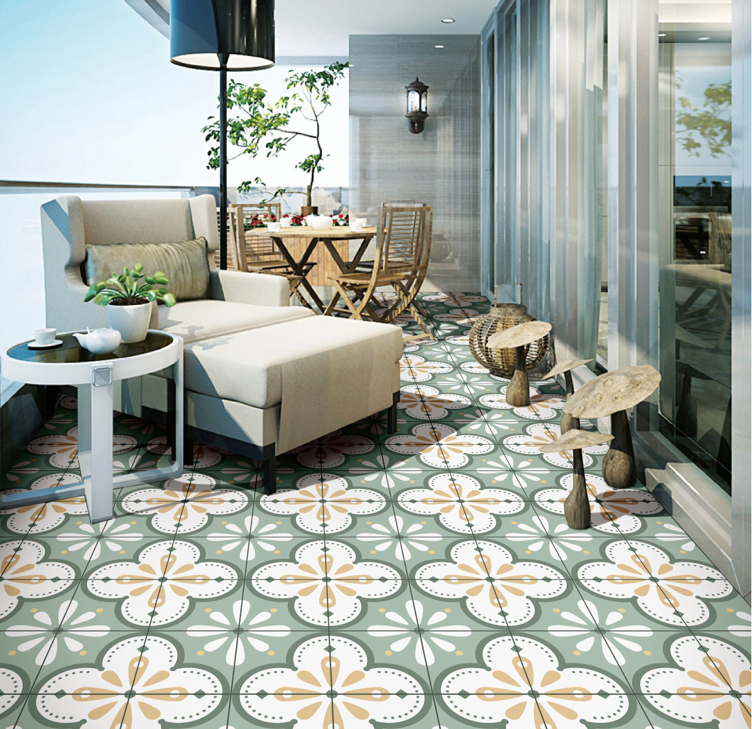 Quality Hotel Restaurant 200x200mm Ceramic Floor Tiles wholesale