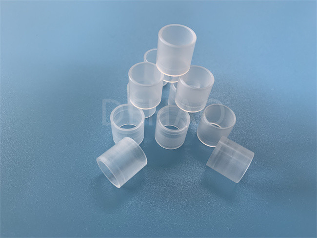China Clear CNC Machining Plastic Parts Microwave Antennae Coaxial Cable Connectors on sale