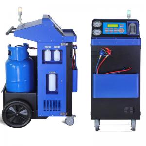 Quality Cars A/C Cleaning R134a Refrigerant Recovery Machine Unit With Sight Glass wholesale