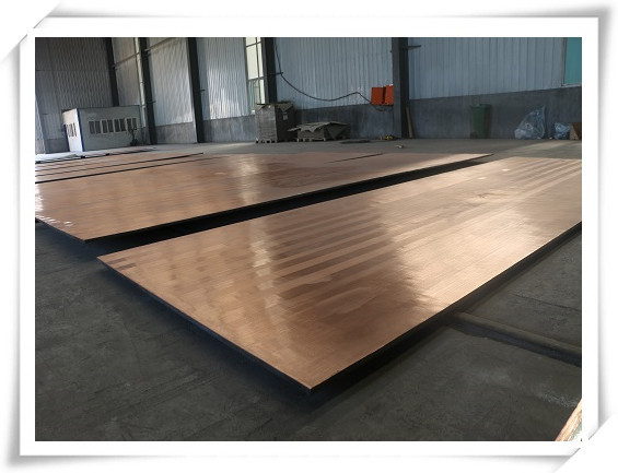China TUV Copper Clad Stainless Steel Sheet 2-12mm Heat Boiler Tube Sheet Steam Burbine on sale