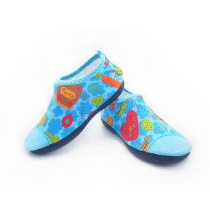 Quality Lightweight Childrens Aqua Shoes Anti - Slip Waterproof Footwear For Swimming wholesale