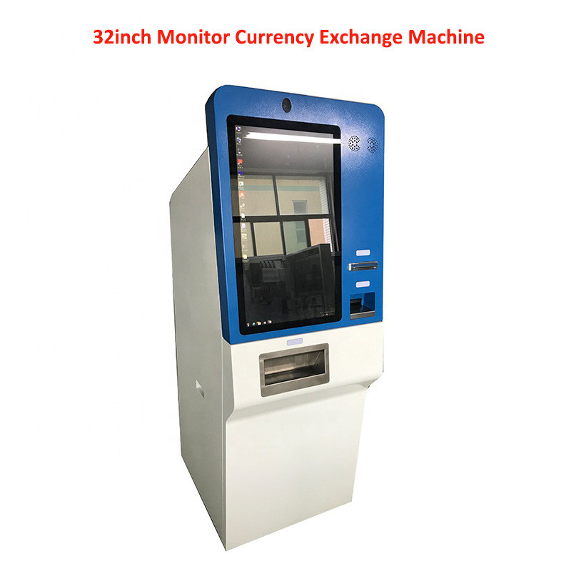 China Windows10 OS Foreign Currency Exchange Kiosk Currency Exchange Atm Machine on sale