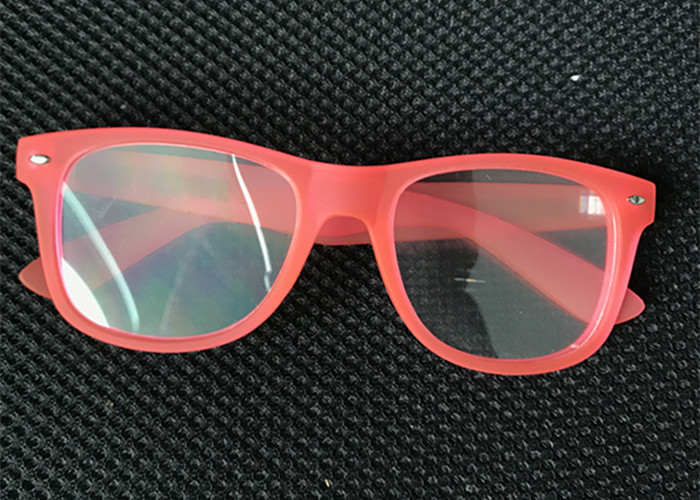 China  Style 3D Prism Rave Hard Plastic 3D Diffraction Glasses 13500 Light Gratings on sale