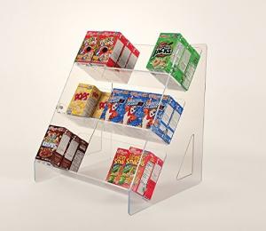 Quality Candy Rack Clear Acrylic Countertop Display CMYK Printing 18mm wholesale