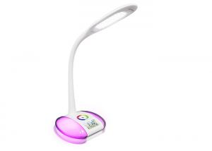 Quality Flexible Goose Neck Rgb Led Desk Lamp Color Changing With Colorful Base wholesale