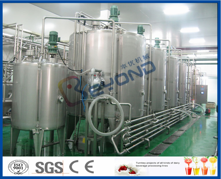 Quality Soft Drink Beverage Industry Carbonated Water Plants , Full Automatic Energy Drink Production Line wholesale