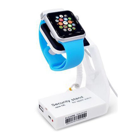 Quality COMER anti-theft cable locking security display watch holders for mobile phone accessories stores wholesale
