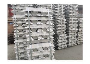 China 10 Lb Aluminum Alloy Ingots Non Alloy 99.7% Purity Non Sencondary Silvery White on sale