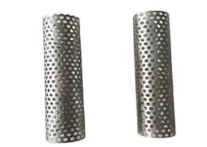 Quality Sustainable Stainless Steel 304 Perforated Metal Tube For Motorcycle Exhausts wholesale