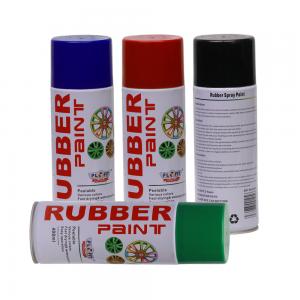 Quality Aerosol Rubber Spray Paint / Plastic Dip Spray Fast Drying Anti -  Corrosion wholesale