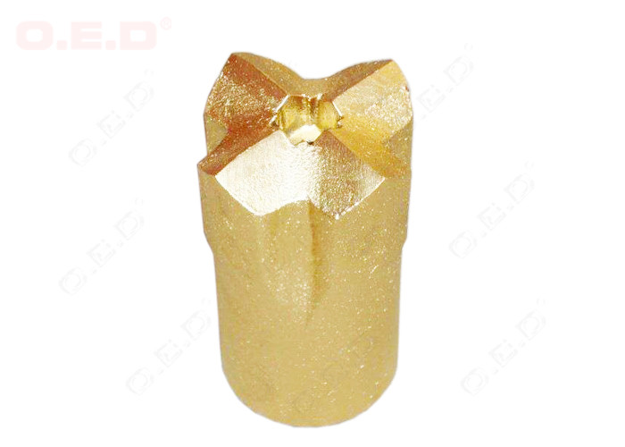 Quality Tapered Small Rock Drill Bits 28mm Drill Bit Spherical / Parabolic Shaped wholesale