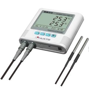 Quality Dual Temperature Humidity Data Logger With Alarm Function High Accuracy wholesale