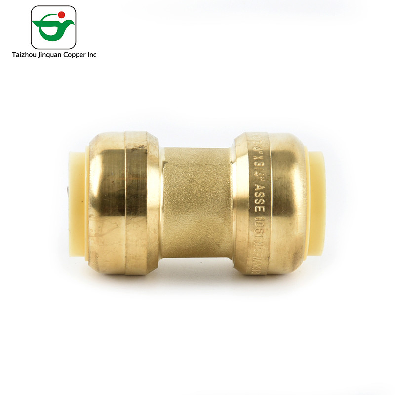NBR Sealed 1x1 Inch Pipe Reducing Coupling Push Fit Fitting for sale
