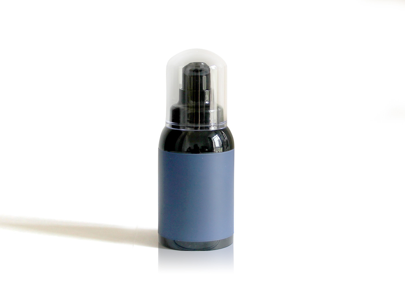 Lotion Pump Airless Cosmetic Bottles For Men's Skin Care Silkscreen Printing