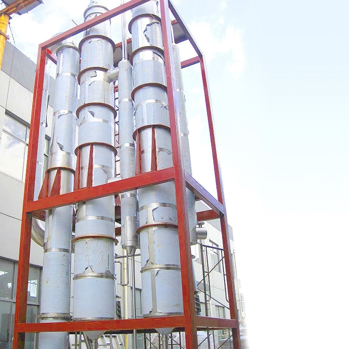 Quality Customized Stainless Steel Water Solution Single Effect Evaporator For Sugar Industry wholesale