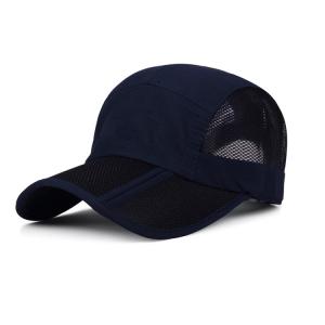 Quality Light Weight 5 Panel Camper Hat Sports Style Blank Mesh Back Breathable wholesale