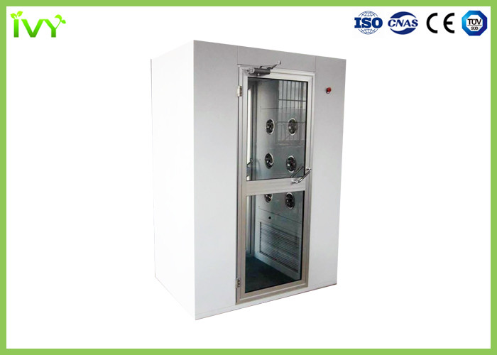 Quality Auto Sensing Cleanroom Air Shower 20 - 25 M/S Spraying Wind Speed ISO9001 Assured wholesale