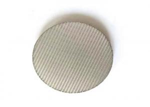 Quality Custom Porous 40 Micron Sintered Metal Filter Stainless Steel wholesale