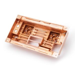 Quality Anti Erosion Zinc Alloy Die Casting Parts Enclosure With Plating Gold Surface wholesale