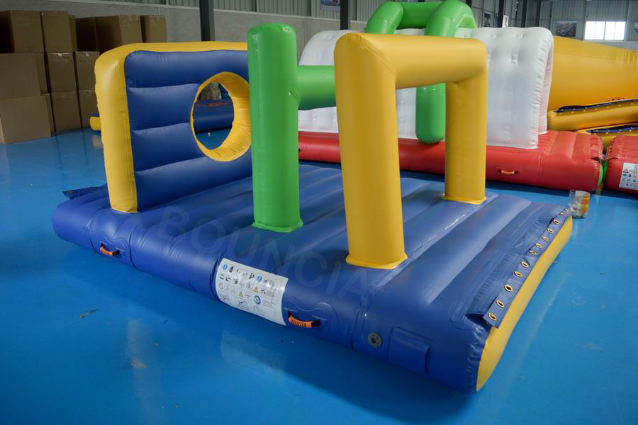 Quality Outdoor Inflatable Floating Water Park Games Anti - UV Heat Resistance Material wholesale