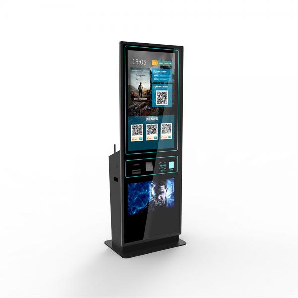 Cheap 43 Inch Food Ordering Self Service Bill Payment Cash Acceptor Ticket Vending Machine for sale