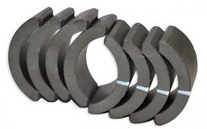 Quality Industrial Sintered Ferrite Arc Magnet , Permanent Rare Earth Ferrite Magnet wholesale