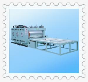 Quality JCBRF-1800 Ф800mm Big rollers semi auto flexo chain feeding printing machine wholesale