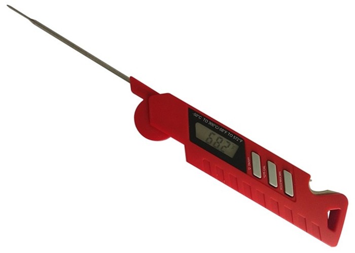 Quality Super Fast Reading BBQ Meat Thermometer Waterproof IP67 With Inside Magnet wholesale