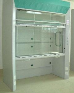 China 810mm 0.6m/S Ductless Walk In Fume Hood With UV Lamp on sale