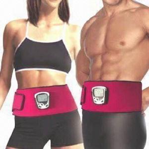 Quality Slimming Neoprene Belts with LCD and Four Silicone Conducting Patches wholesale