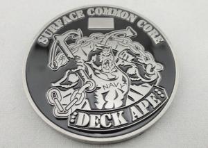 Quality Soft Enamel Nickel Plating DECK APE Coin / Zinc Alloy Metal Personalized Coins for Awards Gift wholesale