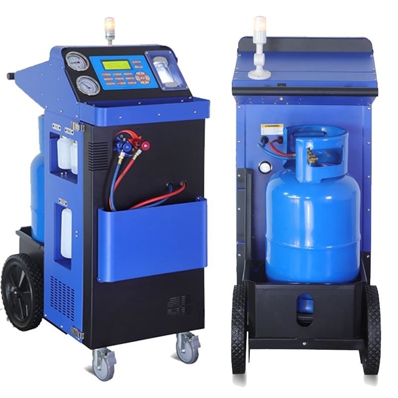 Quality R134a Recovery Recycling Recharge AC Flush Machine With LCD Monitor wholesale