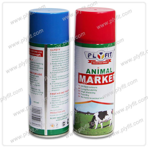 Quality Bright Colors Sheep Marking Spray Paint Indoor Outdoor Livestock Marker Spray wholesale