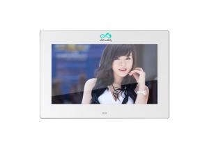 China 8 Inch Digital Photo Frame Touch Buttons Infront Picture Video Player HD Input Wide Screen Digital Picture Frame on sale